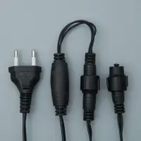 Гирлянда &laquo;Бахрома&raquo; 3&times;0.9 м, IP44, УМС, тёмная нить, 232 LED, свечение мульти, 220 В