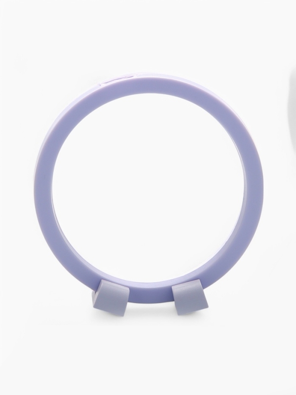 Подставка для украшений «Круг», 11*11*4,5 см, цвет сиреневый Подставка для украшений «Круг», 11*11*4,5 см, цвет сиреневый