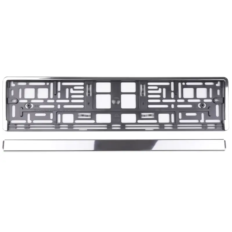 Рамка под номерной знак хром AVS RN-12