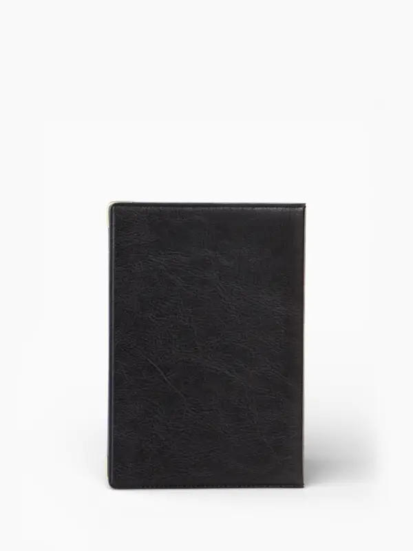 Обложка для паспорта, пвх, 9.5&times;0.5&times;13.5 см, чёрный, МИКС