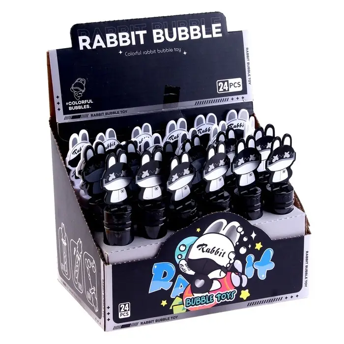 Мыльные пузыри &laquo;Зайчики&raquo; 3,5 &times; 2,5 &times; 14 см, 35 мл, МИКС