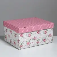 Коробка подарочная складная, упаковка, &laquo;Воспоминания о чудесном&raquo;, 31&times;25.5&times;16 см