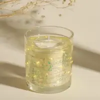 Свеча интерьерная в стакане с LED-подсветкой "Перламутровые сердечки" 8х8х9 см Свеча интерьерная в стакане с LED-подсветкой "Перламутровые сердечки" 8х8х9 см