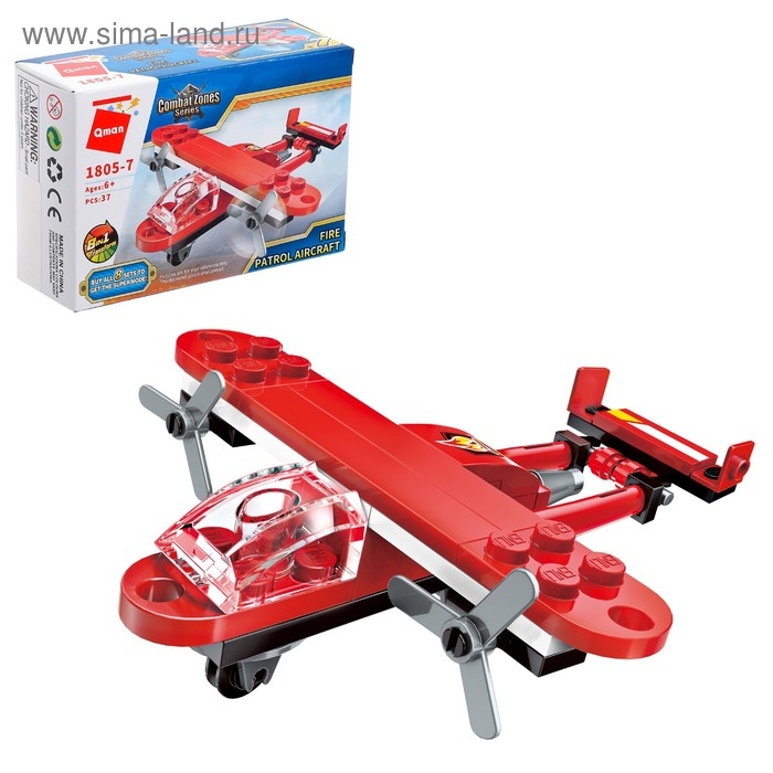 Конструктор Пожарные «Транспорт», 8 видов МИКС Конструктор Пожарные «Транспорт», 8 видов МИКС