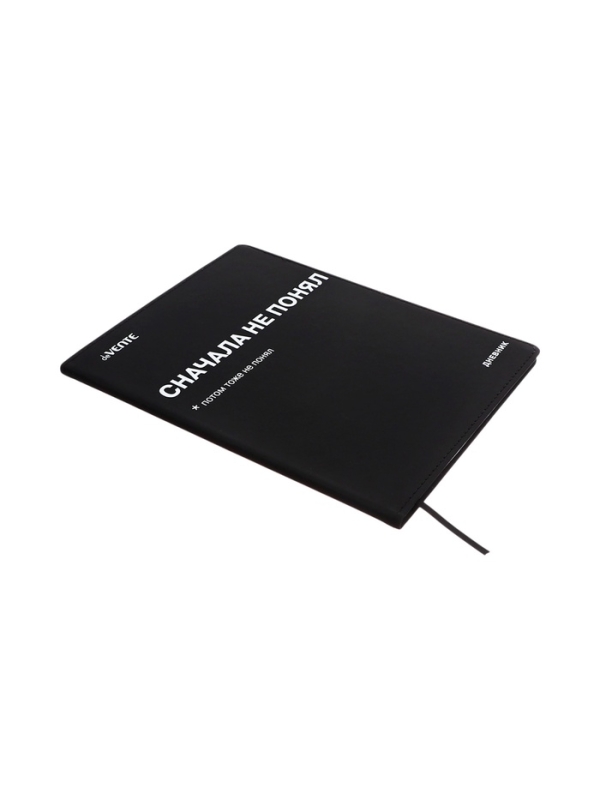 Дневник школьный 1-11 класс, deVENTE &laquo;Сначала не понял&raquo;, искусственная кожа, шелкография