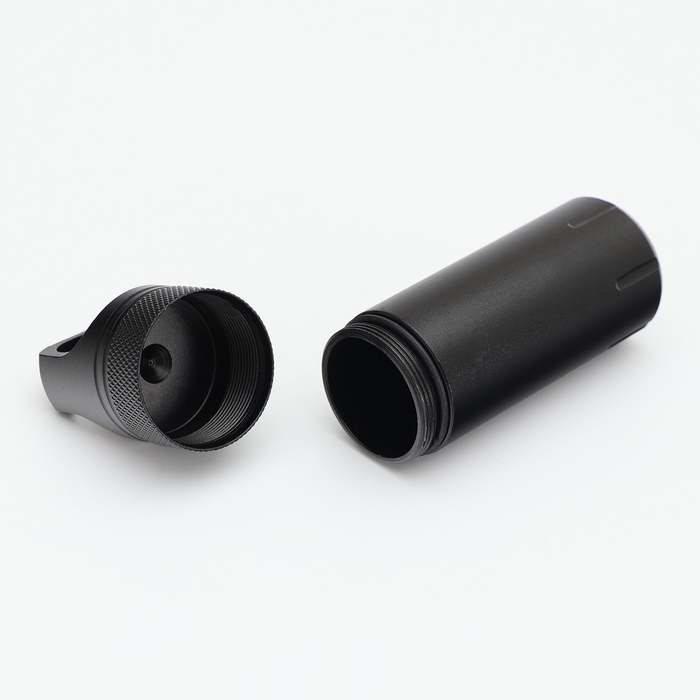 Водонепроницаемый брелок-контейнер для мелочей, черный, 11 см Водонепроницаемый брелок-контейнер для мелочей, черный, 11 см