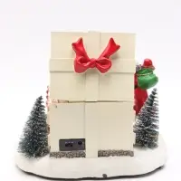 Фигура светодиодная &laquo;Новогоднее чудо&raquo; 26&times;23 см, муз, USB, AAx3 (не в комплекте), МУЛЬТИ