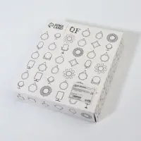 Зеркало настольное &laquo;Круг&raquo;, двустороннее, с увеличением, d зеркальной поверхности 9.5 см, белое