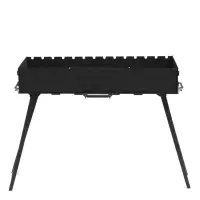 Мангал с ножками FIREGRILL, 94.7&times;37.5&times;72.3 см, 2 мм, длина жаровни 85 см