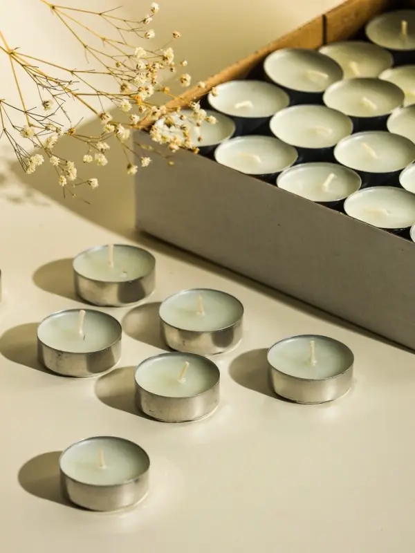 Набор чайных свечей &laquo;Классика&raquo;, белый, 100 шт.