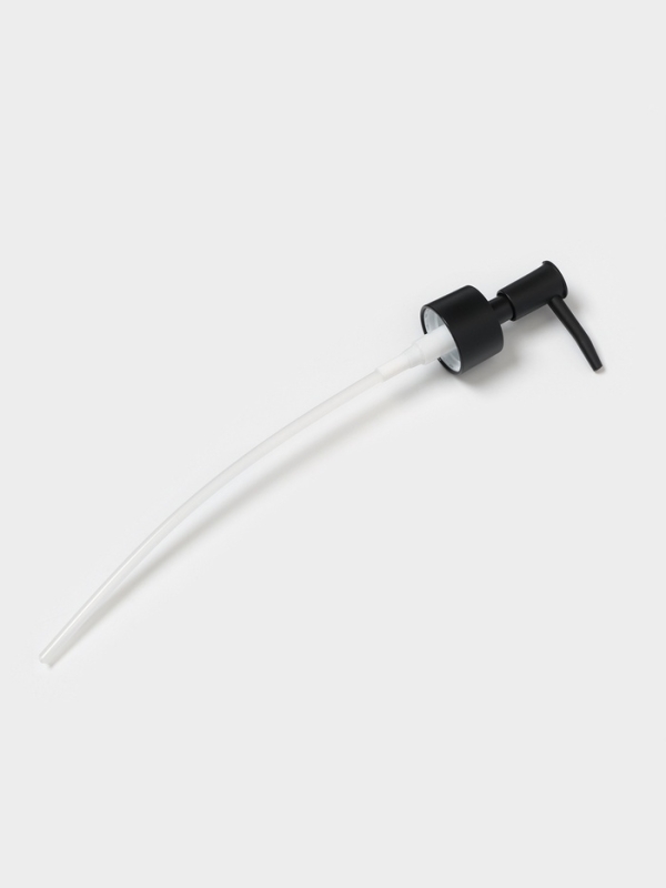 Помпа для дозатора, пластик, резьба 28 мм, цвет черный Помпа для дозатора, пластик, резьба 28 мм, цвет черный