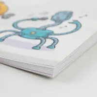 Альбом для рисования на скрепке А4, 24 листа &laquo;Роботы&raquo;