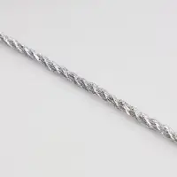 Нить для плетения, d=4 мм, 15&plusmn;1 м, цвет серебряный