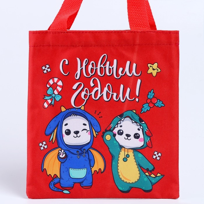 Мешок для подарков «Котик-дракон» Мешок для подарков «Котик-дракон»