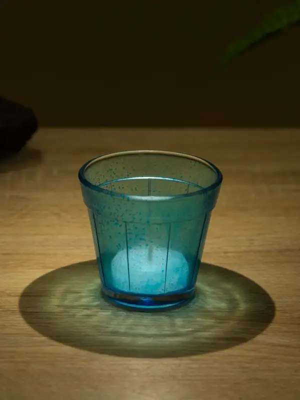 Подсвечник для чайной свечи, 6.6&times;6.6&times;6 см, МИКС