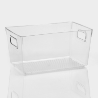 Контейнер для холодильника RICCO, 26,5×17×13 см, цвет прозрачный