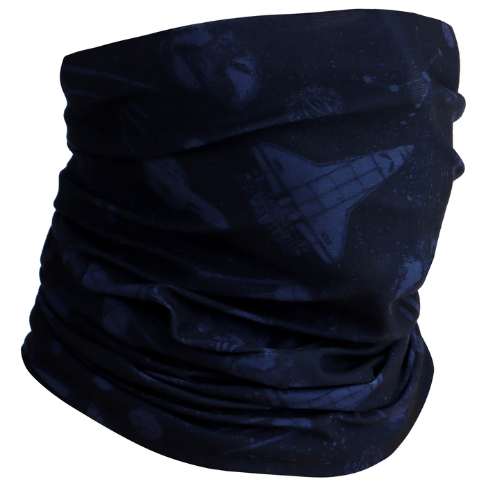Бафф-шарф РОСКОСМОС х ONLYTOP, цвет синий Бафф-шарф РОСКОСМОС х ONLYTOP, цвет синий