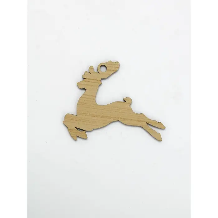 Подвеска деревянная Подвеска деревянная "Олень" , 10 шт.