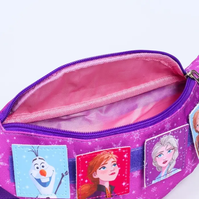 Сумка поясная детская для девочки, 25&times;6&times;13 см, Холодное сердце