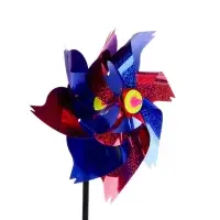 Ветерок &laquo;Вертушка Цветик&raquo;, садовая, 20&times;30 см, набор 3 шт., МИКС