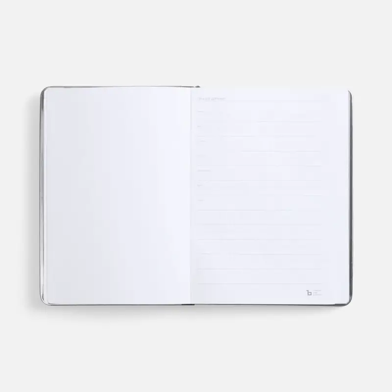 Ежедневник Metal Frame на заказ, датированный, темно-серый