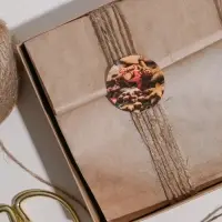Наклейки новогодние бумажные &laquo;С Новым Годом!&raquo;, на подарки, 14&times;21 см