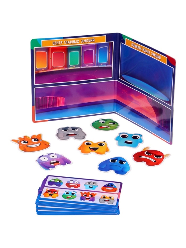 Набор для изучения эмоций Набор для изучения эмоций "Магниты чувств"