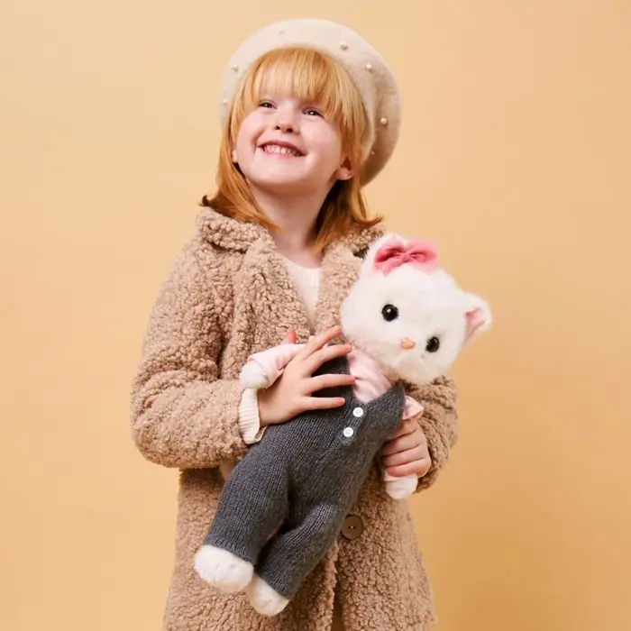 Мягкая игрушка &laquo;Lucky Sophie: Модная киса&raquo;, с каркасом, 37 см
