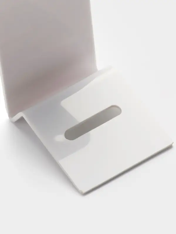 Подставка под серьги, кольцо, 4×5×9 см, толщина 1.5 мм, белая, В ЗАЩИТНОЙ ПЛЁНКЕ Подставка под серьги, кольцо, 4×5×9 см, толщина 1.5 мм, белая, В ЗАЩИТНОЙ ПЛЁНКЕ