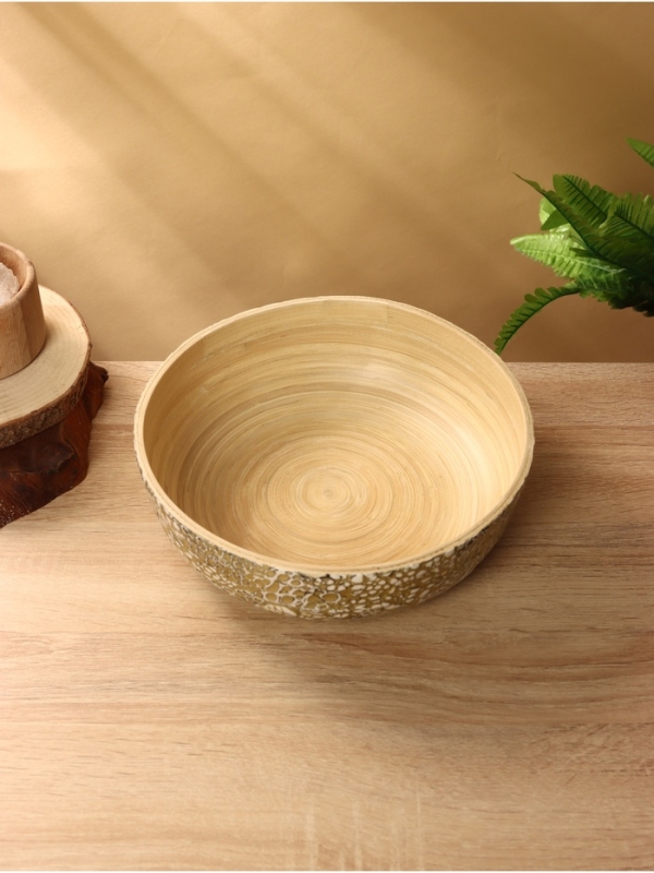 Салатник 25х25х8 см, бамбук Салатник 25х25х8 см, бамбук