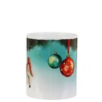 Кружка керамическая «Приятных сюрпризов!», ёлочная игрушка, 320 мл