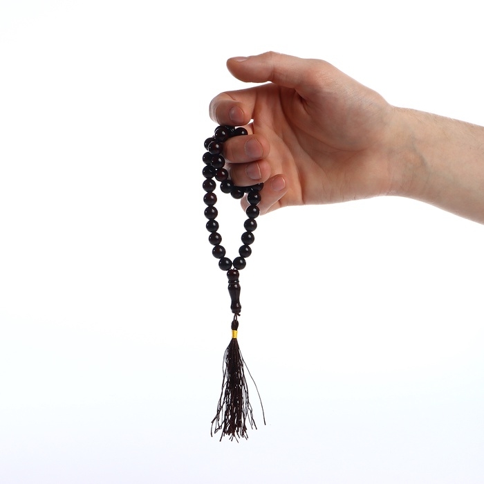 Чётки мусульманские шар №10 «Гранат», 33 бусины через перемычку Чётки мусульманские шар №10 «Гранат», 33 бусины через перемычку