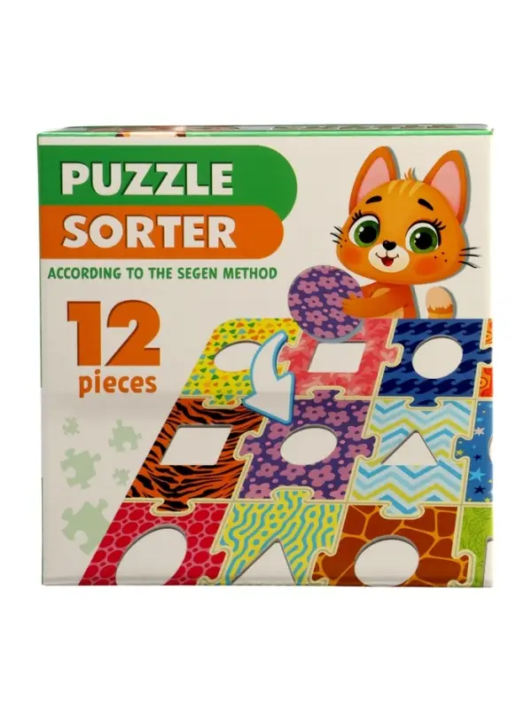 Sorter puzzle 12pcs Sorter puzzle 12pcs