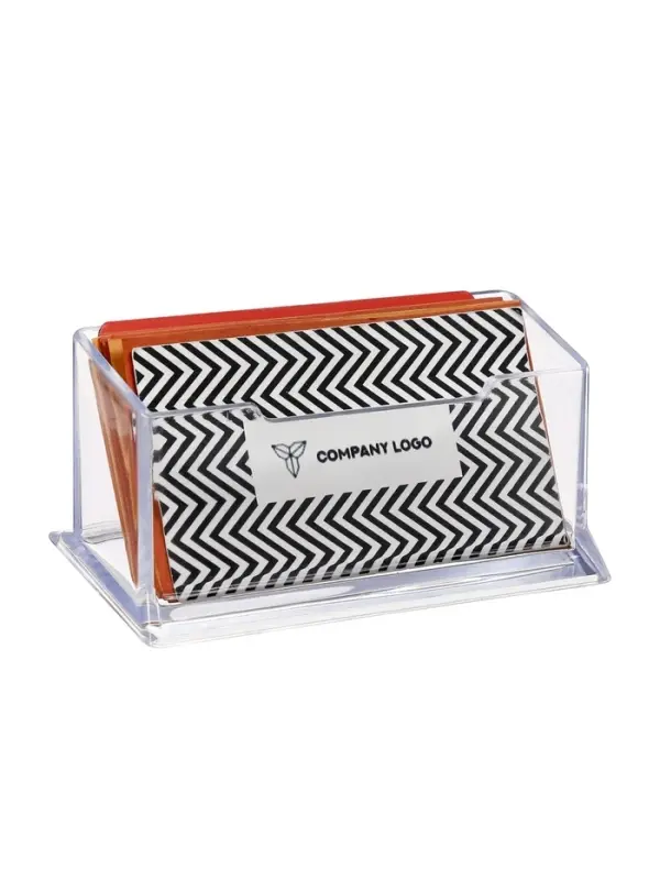 Подставка для визиток, прозрачная