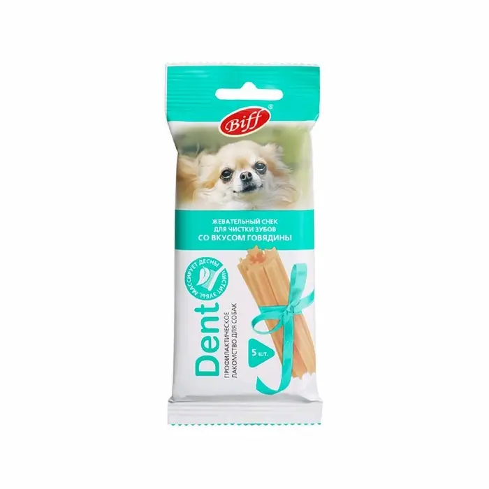Жевательный снек Biff со вкусом говядины для малых пород, 35 г Жевательный снек Biff со вкусом говядины для малых пород, 35 г