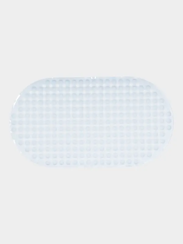 SPA-коврик для ванны 66х36 см "Мрамор", цвет белый