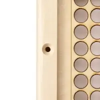 Вентиляционная решетка, 16х14 см