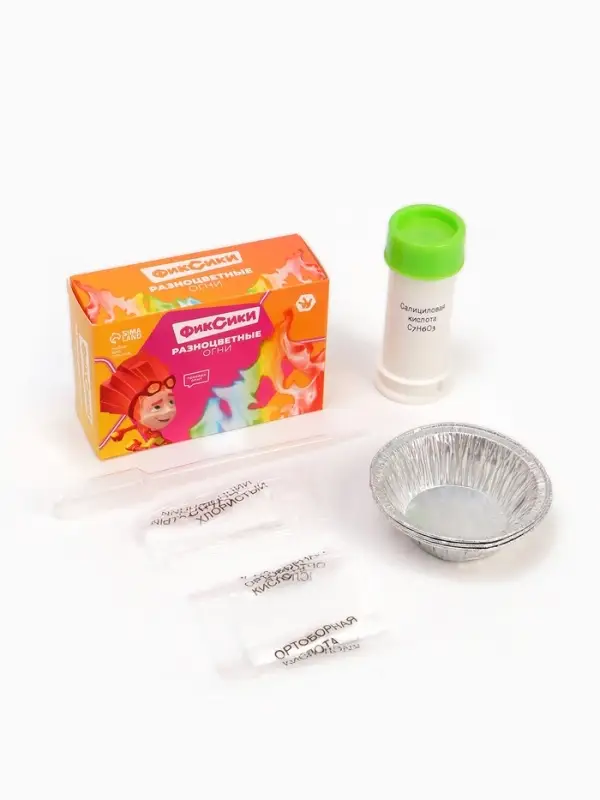 Набор для опытов "Меганабор для опытов", 10в1 ФИКСИКИ