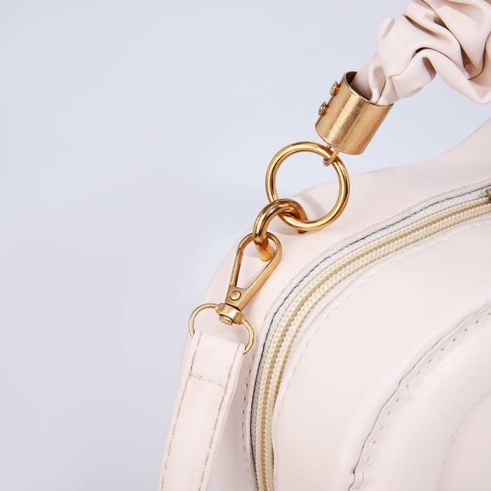 Сумка кросс-боди на молнии, цвет белый Сумка кросс-боди на молнии, цвет белый