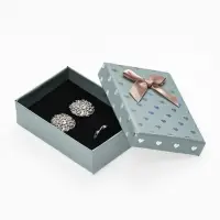 Набор подарочных коробочек 6 шт. под набор &laquo;Сердечки&raquo;, 7&times;9.5, цвет серый (7528512)