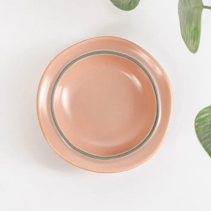 Соусник керамический «Крем», 8,7×1,6 см, цвет розовый Соусник керамический «Крем», 8,7×1,6 см, цвет розовый