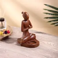 Подставка под благовония &laquo;Медитация&raquo;, 14&times;15&times;30 см, дерево суар