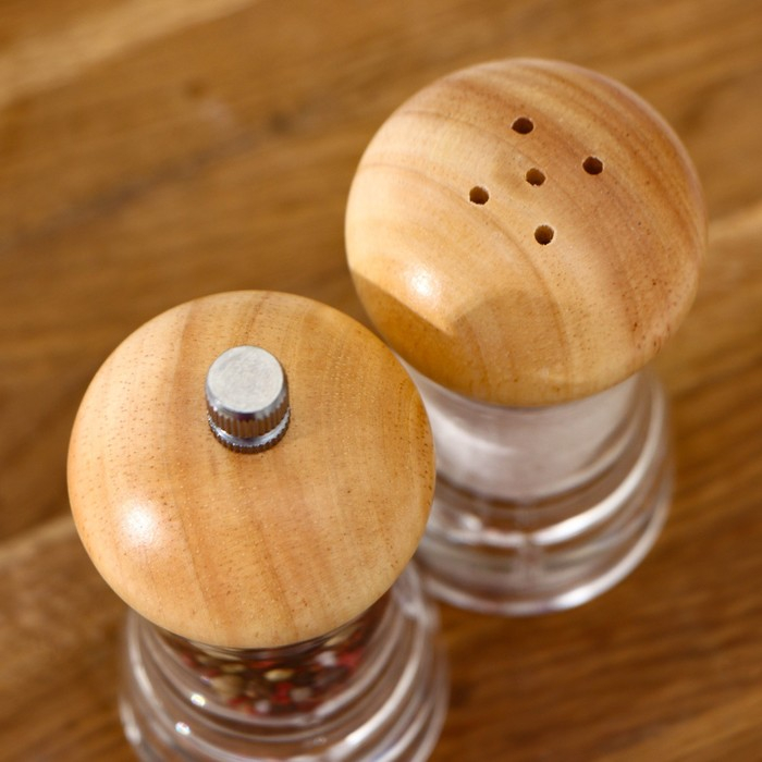 Набор мельниц для соли и перца Magistro,10&times;5&times;10 см, 2 шт