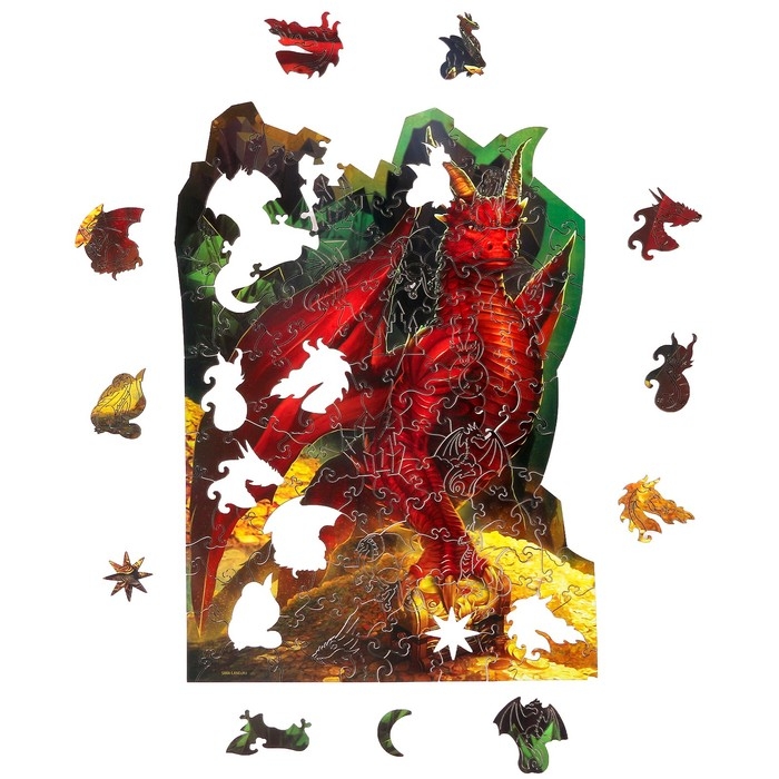 Пазл фигурный «Год дракона»