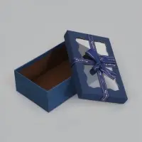 Набор подарочных коробок 3 в 1, прямоугольные с окном 23&times;16&times;9.5 21&times;14&times;8.0 19&times;12&times;6.5 см