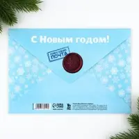 Письмо Деду Морозу, конверт А5, с раскраской «Дед Мороз»