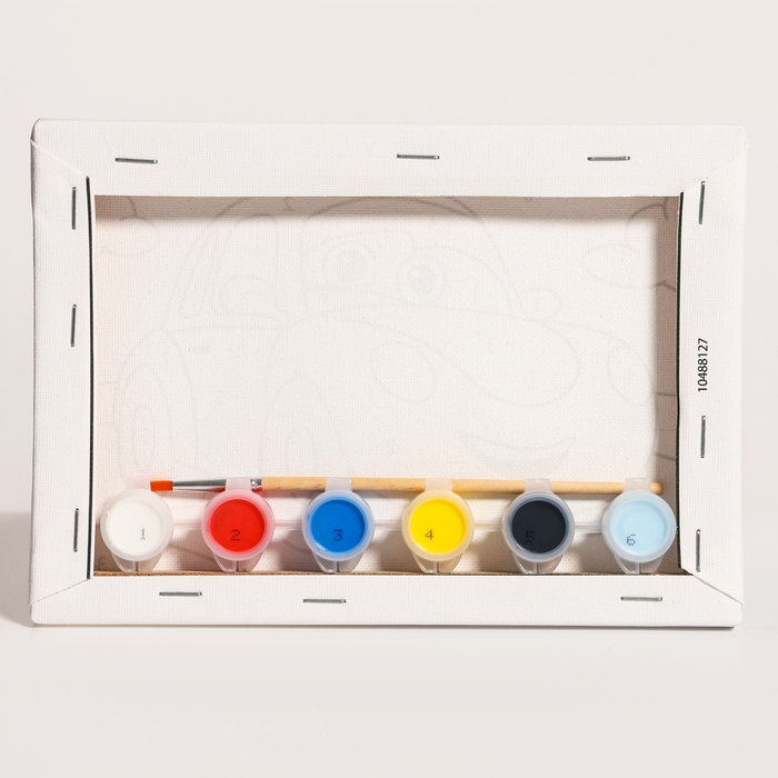 Картина по номерам для детей «Машинка в поле», 21 х 15 см Картина по номерам для детей «Машинка в поле», 21 х 15 см