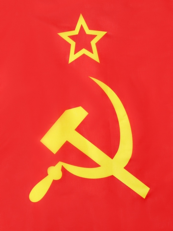 Флаг СССР Флаг СССР "Серп и молот", 90*145 см, искусственный шёлк