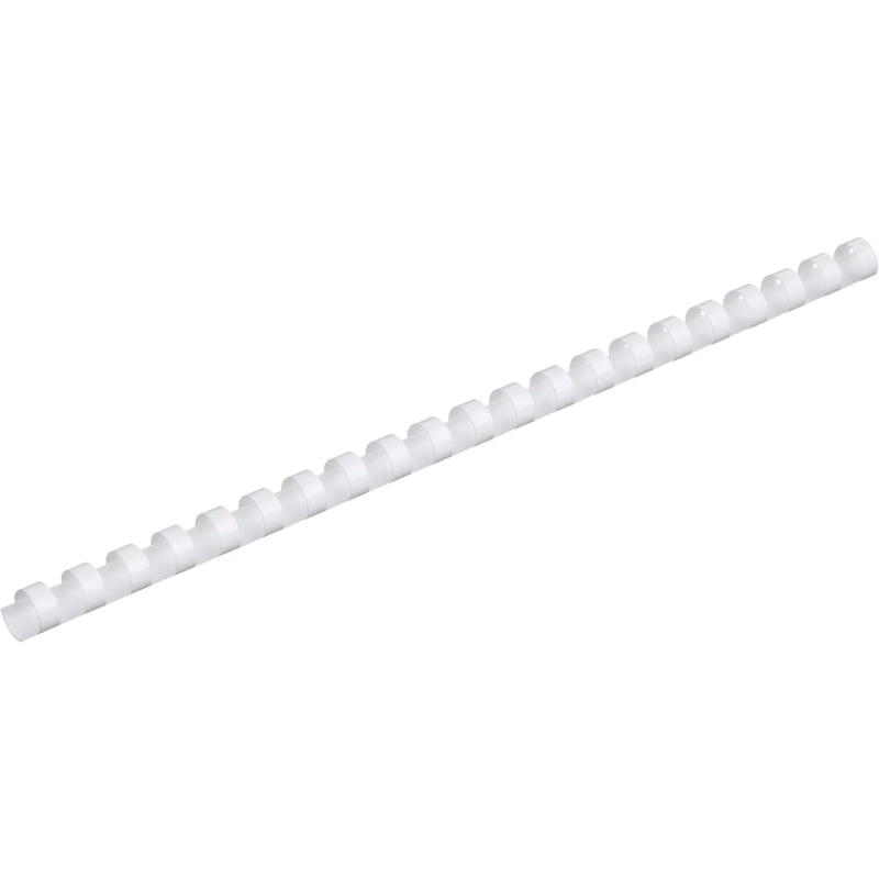 Пружины для переплета пластиковые  14мм белые 100шт/уп