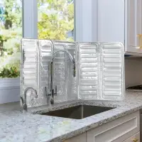 Экран защитный от брызг тм VETTA, 32,5х84см, алюминий